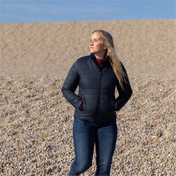 2025 Musto Womens Original Lite Puffer Jacket 85131 - Navy